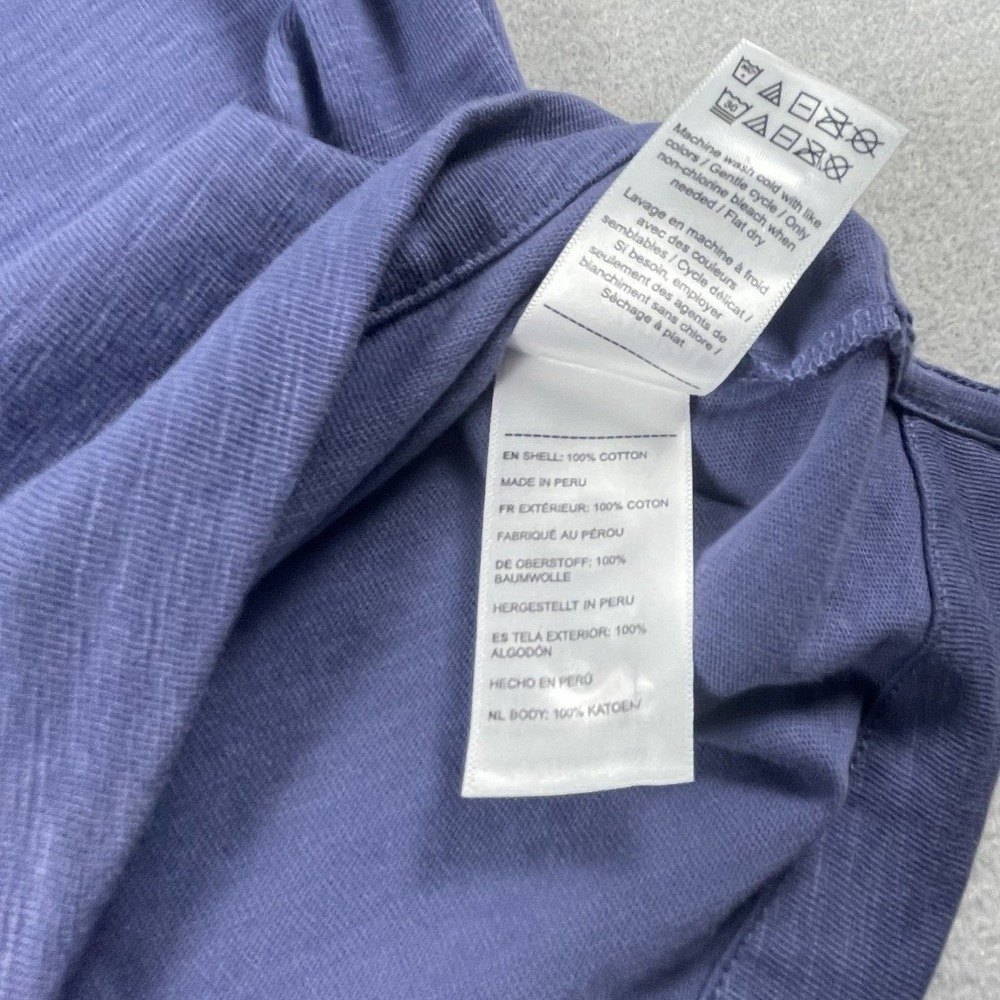 UNTUCKit Shirt Mens XL Blue Sapori Camp Collar Short Sleeve Cotton Slub 41541 - Picture 4 of 8